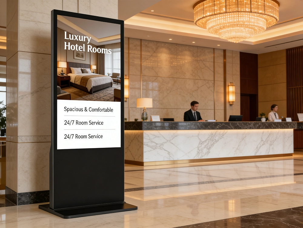 Floor Standing Touch Digital Signage 32-65 Inches(6C Series)