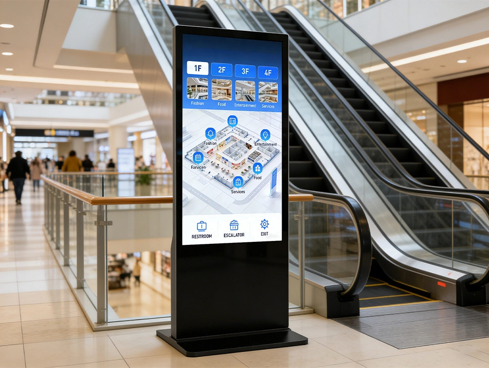Floor Standing Touch Digital Signage 32-65 Inches(6C Series)
