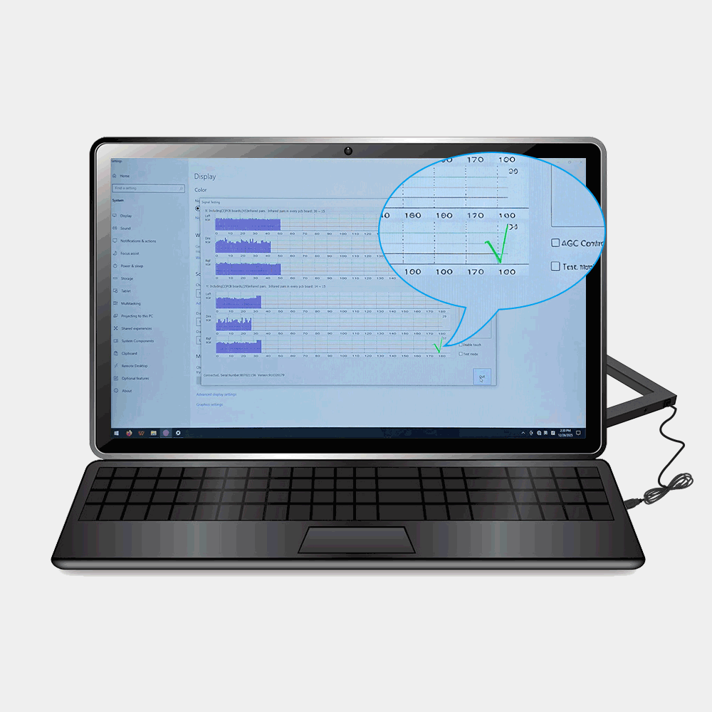 Infrared Touch Screen 15 to 23.6 Inches(TK Series)