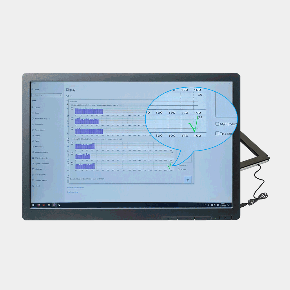 Waterproof IR Touch Screen 10.4 to 21.5 Inches(TE Series)