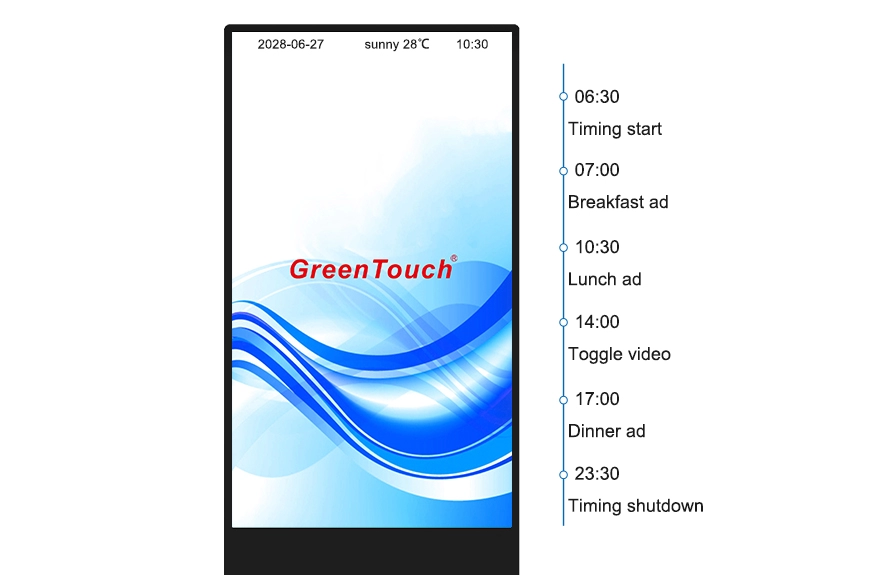 Floor Standing Touch Digital Signage 32-65 Inches(6C Series)